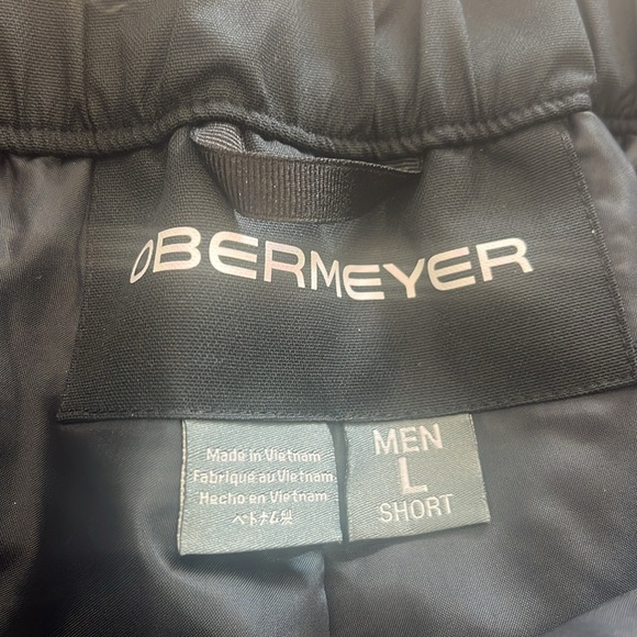 Obermeyer Keystone black snow ski snowboard pants men’s large short 30” inseam - Picture 9 of 15